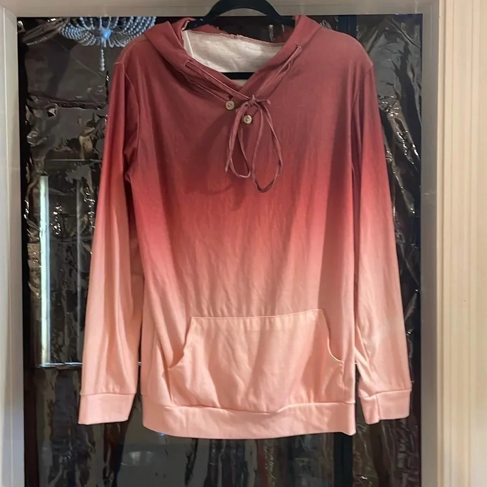 Unbranded Ombré Sweatshirt, Sz Med, Never Worn